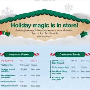 Target Holiday Magic In-Store Events 2025 - Mama Deals