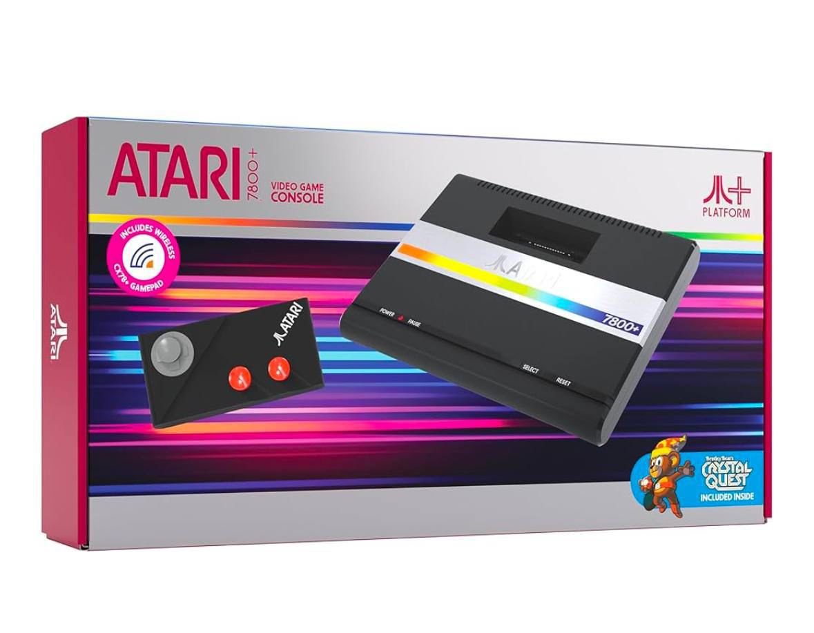 $49 Reg $129 Official Atari 7800+ Console & Wireless Controller – HDMI ...