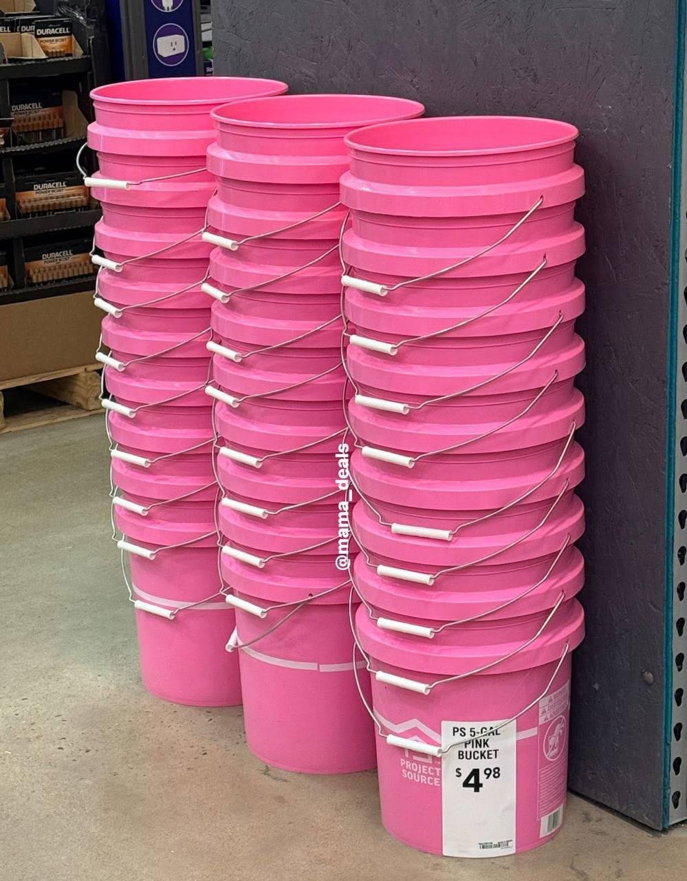 Pink Lowe’s Buckets Are Back Online – Limited-Edition Home & DIY ...